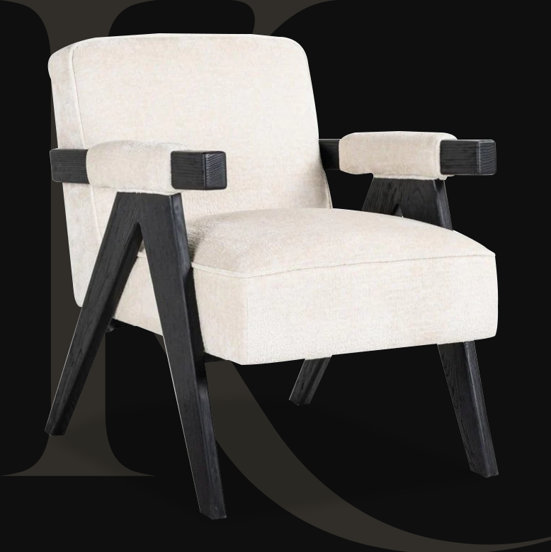 Chenille Fauteuil Cooper